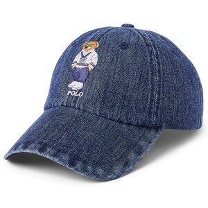 Polo Ralph Lauren Polo Bear Denim Ball Cap Unisex One Size (New)